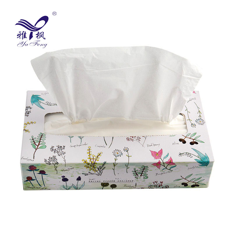 facial tissue paper กระดาษเช็ดหน้า