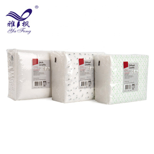 เนื้อเยื่อ Serviette โรงงานจีน 1/4 ผ้าเช็ดปากกระดาษสี