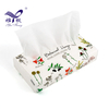 บริการ OEM ที่นุ่มนวลและเรียบเนียนเยื่อไม้บริสุทธิ์ 2Ply Soft Pack กระดาษเช็ดหน้า