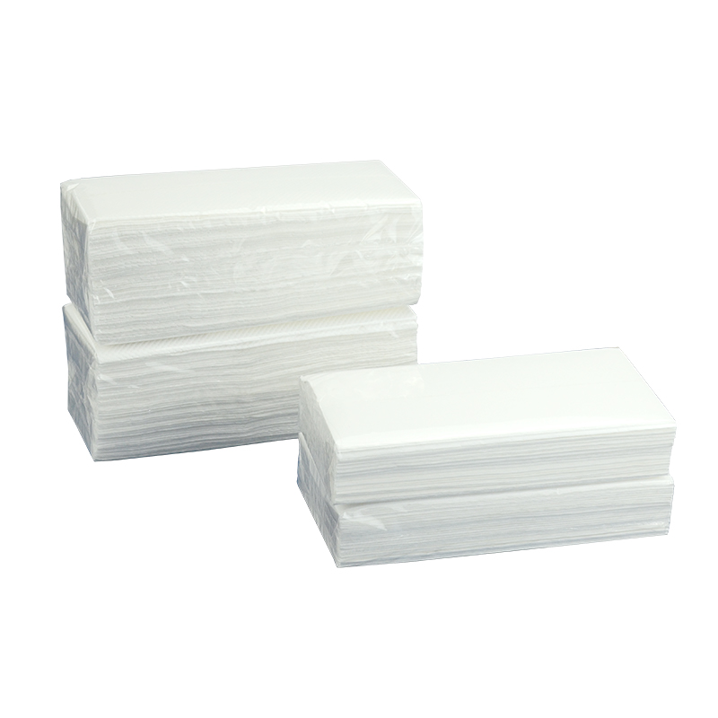 กระดาษเช็ดมือ OEM Disposerive Virgin Wood Pulp แหล่งที่มาจากโรงงานขายส่งการพิมพ์แบบกำหนดเองที่ปรับแต่งได้
